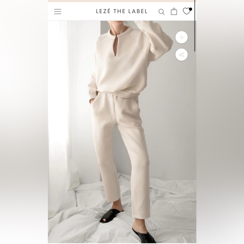 Lezé the Label Kendall pant in bone